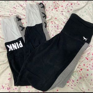 pink vs leggings